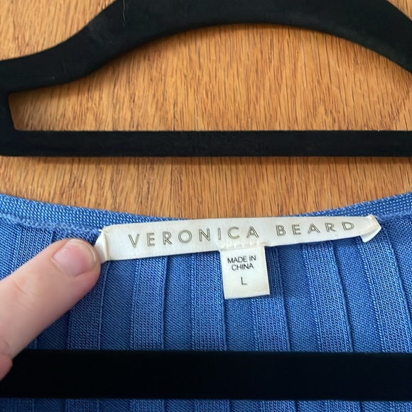 Veronica Beard- Blue long sleeve shirt! - Picture 3 of 5